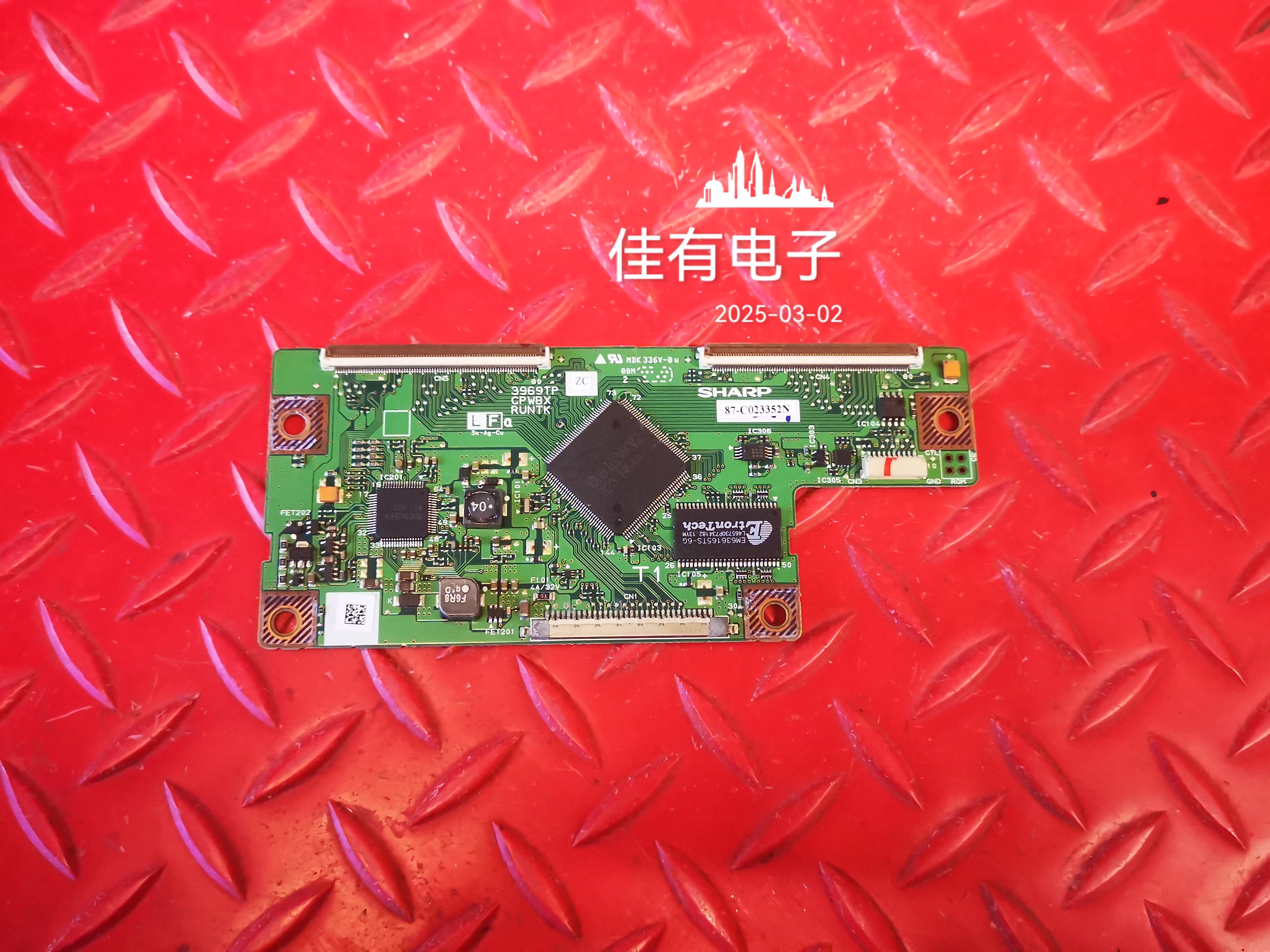 夏普LK315T3LA24逻辑板3969TP ZC CPWBX RUNTK MDK 336V-0W