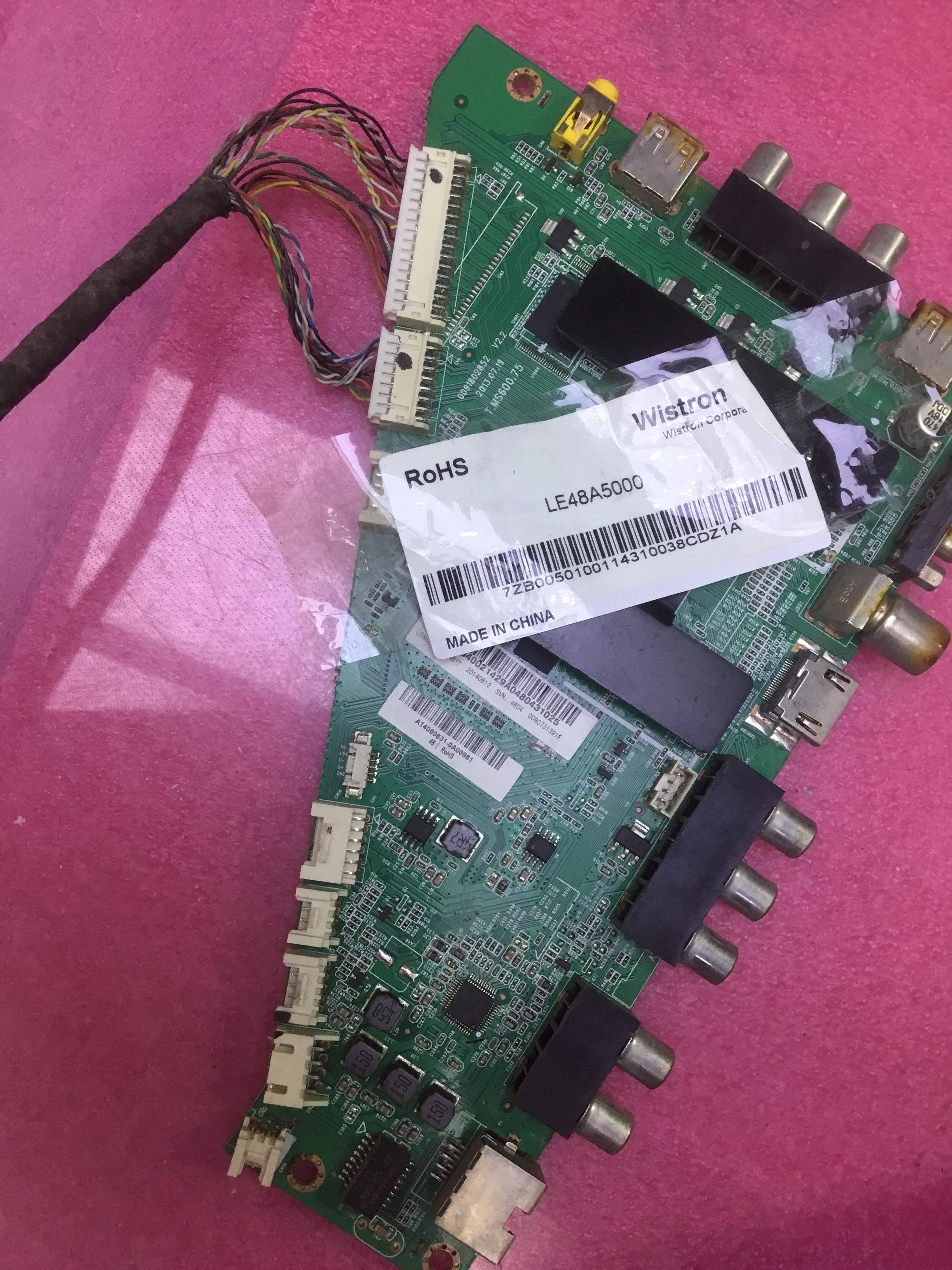 原装海尔 LH48U3000 主板0091802852 V2.2 屏LE48A5000 实拍图测