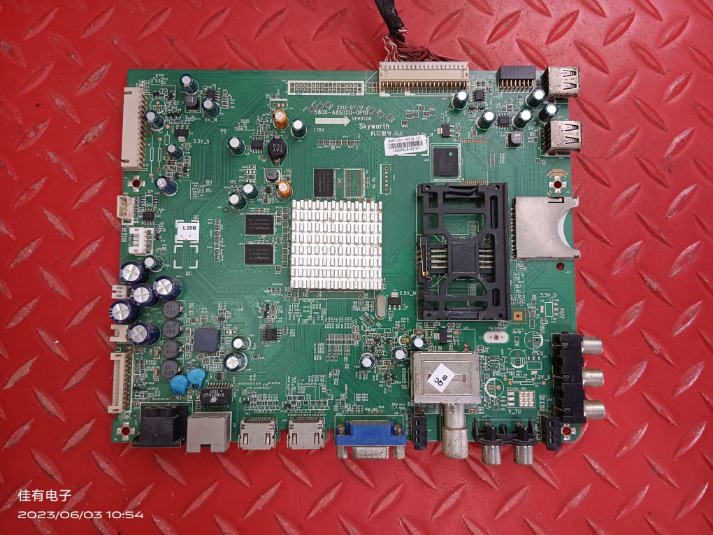 原装创维47E800A液晶电视主板5800-A8S020-0P10配LC470EUN PEF1