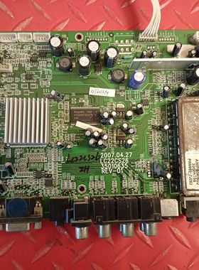 原装康佳LC22CS26主板LC22CS26 35010635 REV-01屏CLAA220WA01