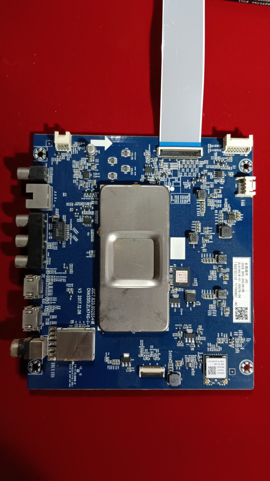 原装长虹55F9液晶电视机主板JUC7.820.00205418屏C550U17-E4-L