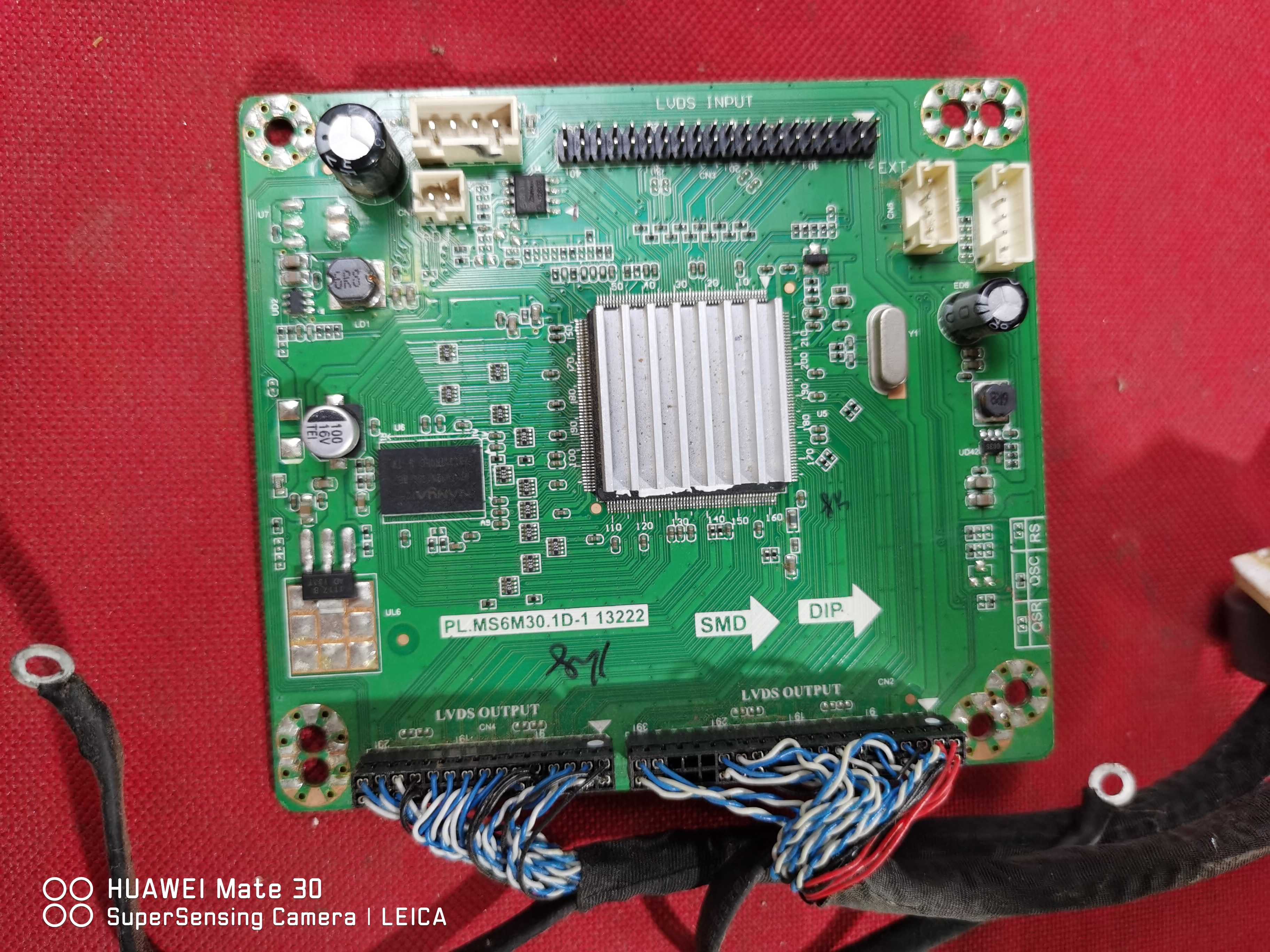 原装统帅LE58LNW10倍频板PL.MS6M30.1D-1 13222屏V580HK1-LD6