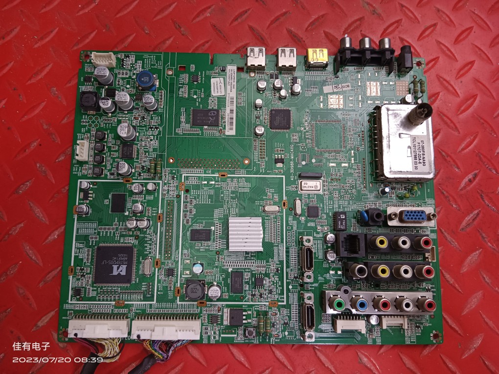 原装TCL 65P10FE3D 主板40-3DI98R-MAC4XG屏T645HW03 V.0