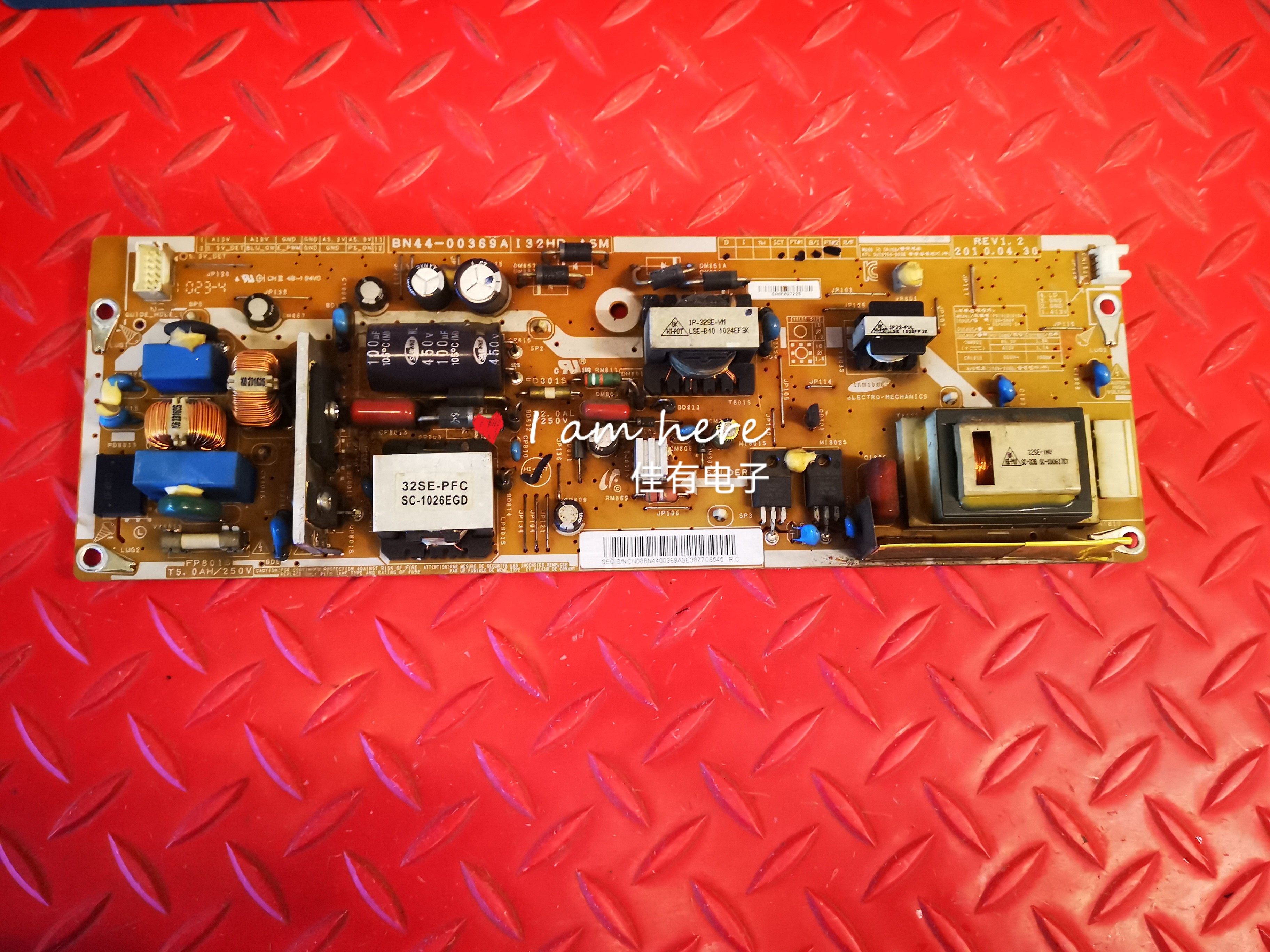 原装三星LA32C350D1电源板BN44-00369A I32HD-ASM PSIV121510A