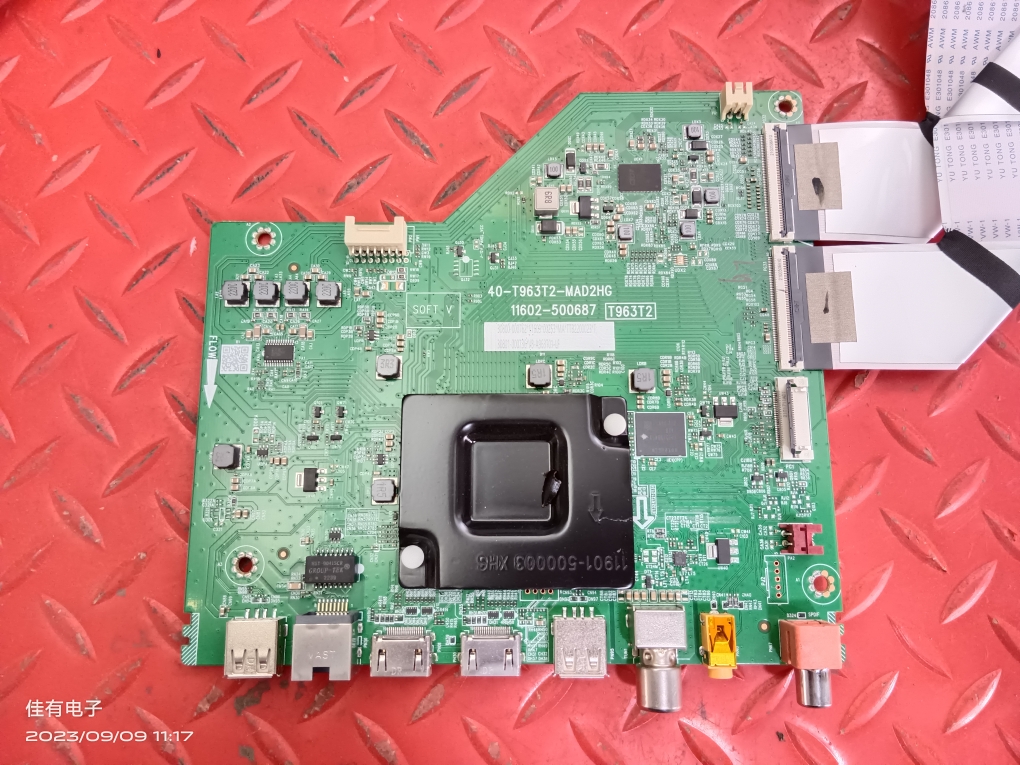 原装雷鸟55F265C主板40-T963T2-MAD2HG屏LVU550NDEL CS9W84