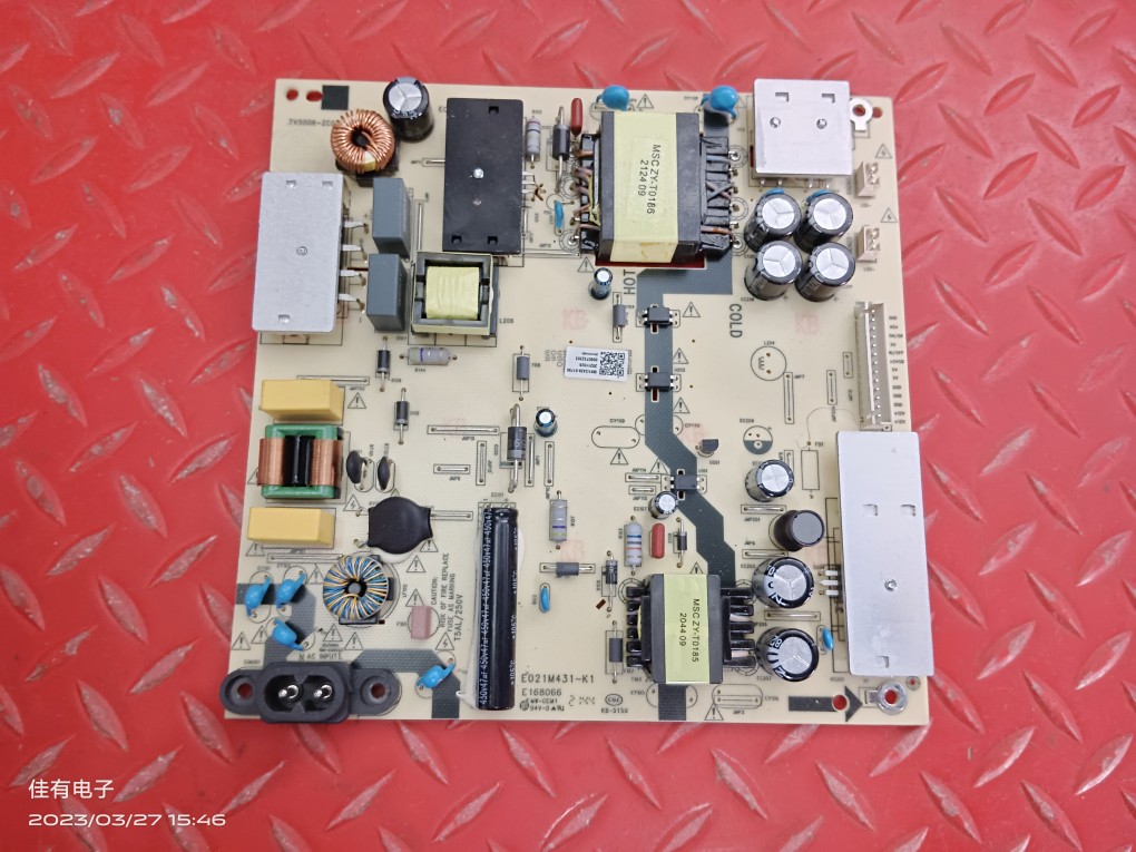 黑色插口海尔LU55C61 55寸电源板TV5006-ZC02-02 E021M431-K1