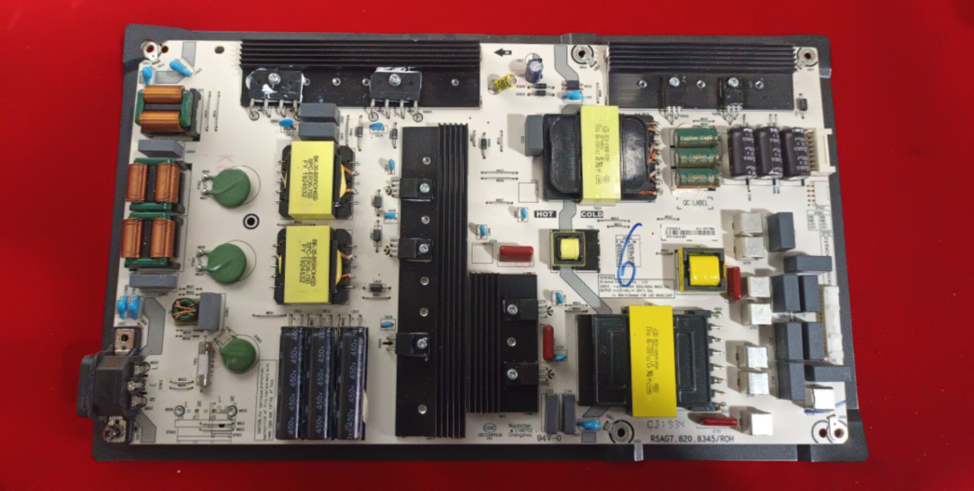原装海信 HZ75E5A 75E3D 电源板 RSAG7.820.8345 HLL-6576WA