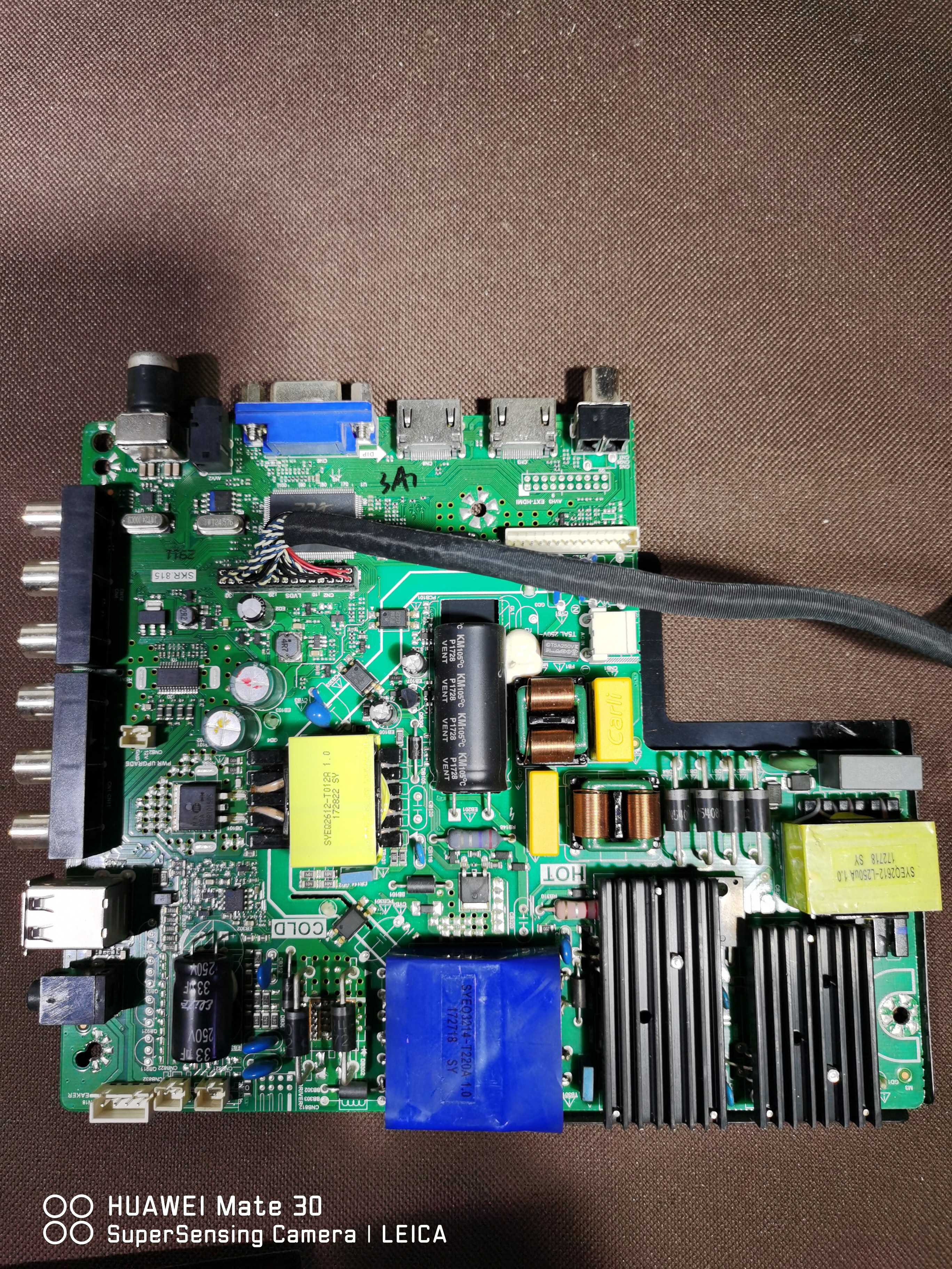 原装杂牌液晶电视AP-55P主板SKR.815配屏边板ST4851D03-1-XR-1