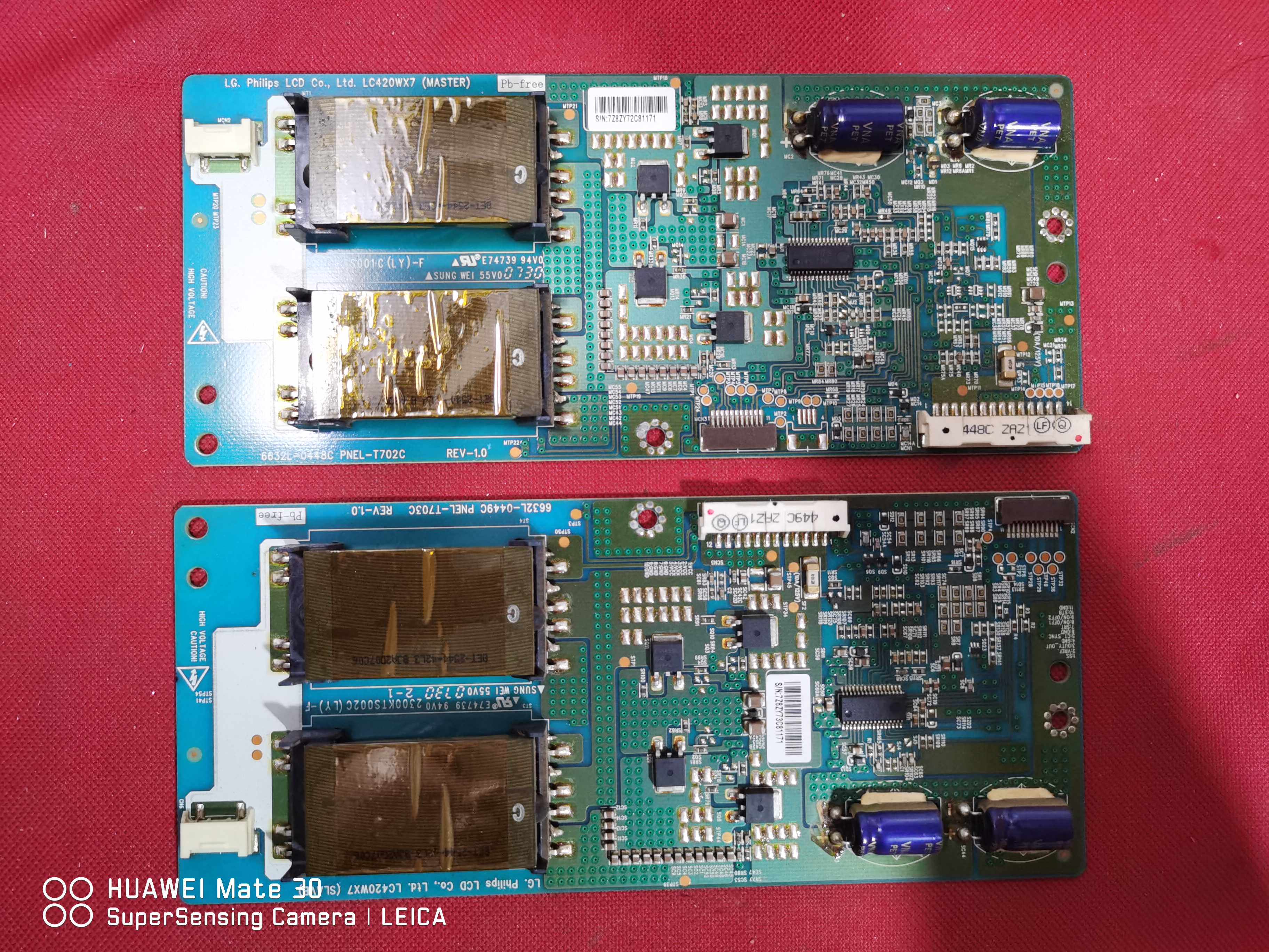 飞利浦42PFL5422 42TA2800S高压板LC420WX7 6632L-0448C 0449C测