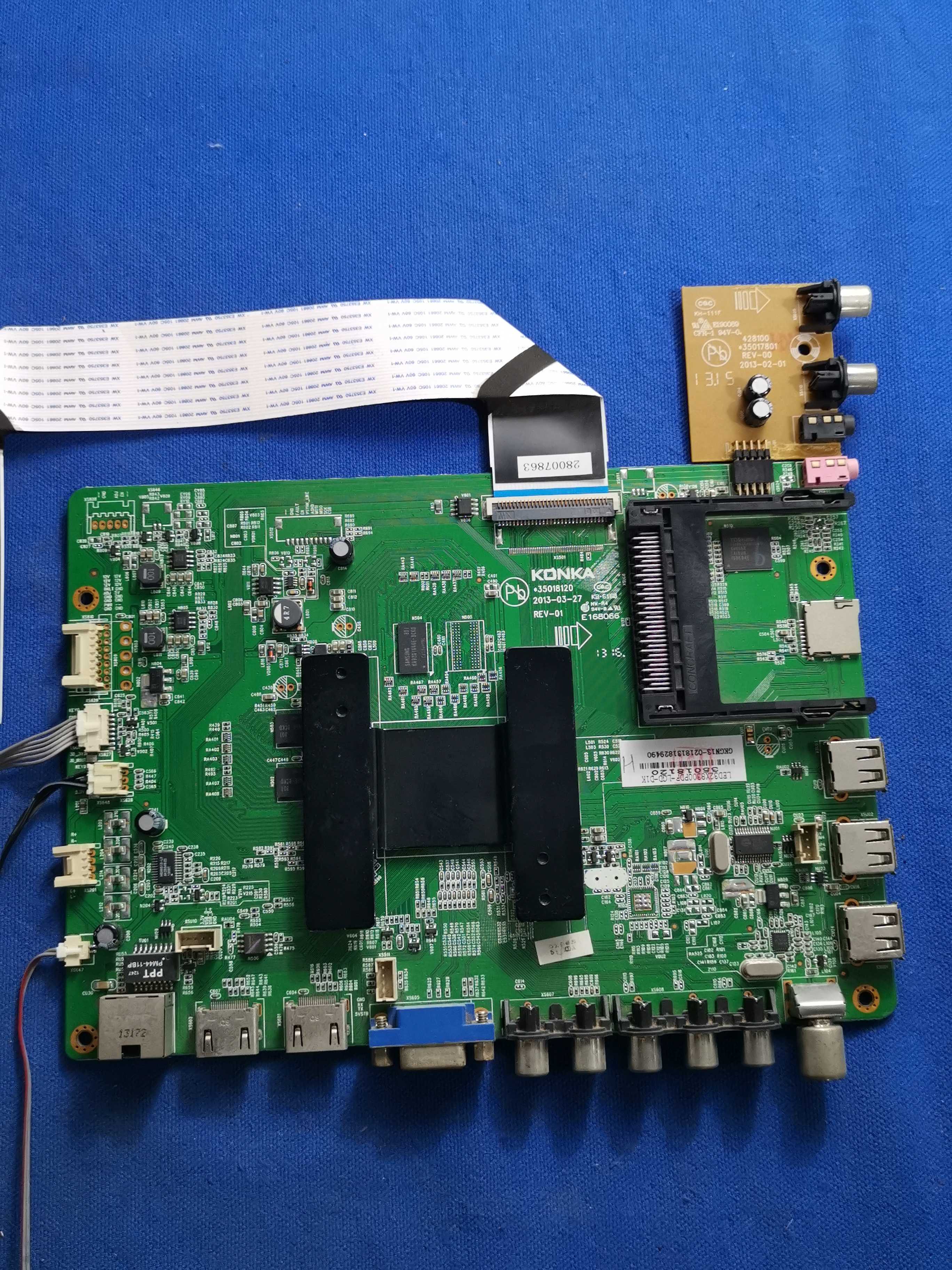 实拍现货 原装康佳LED32X8300PDF主板35018120屏 72001091实图