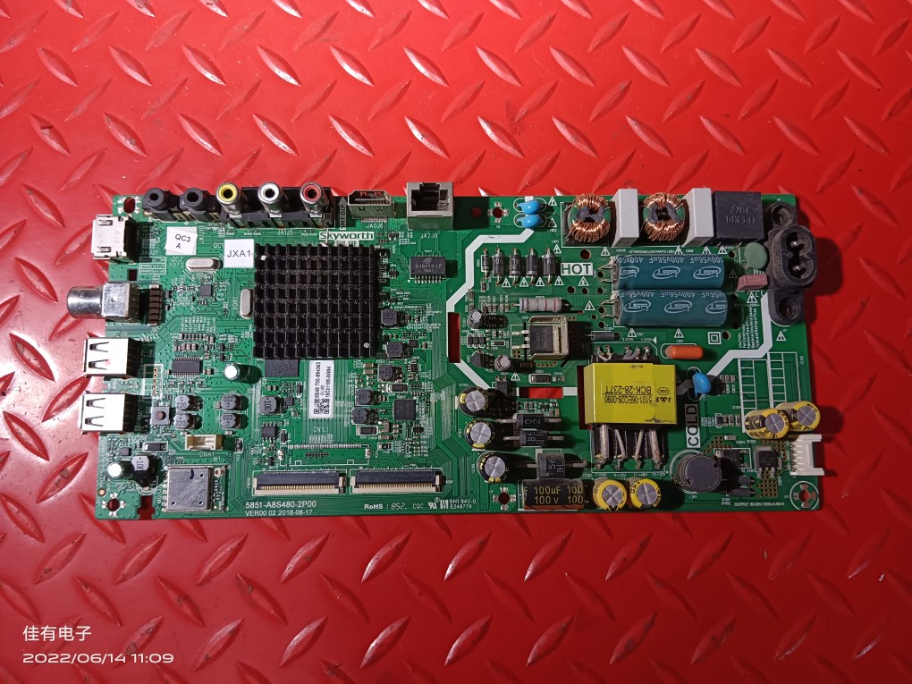 原装现货创维43X6 主板5851-A8S480-2P00 LG屏RDL430FY (LN0-000)