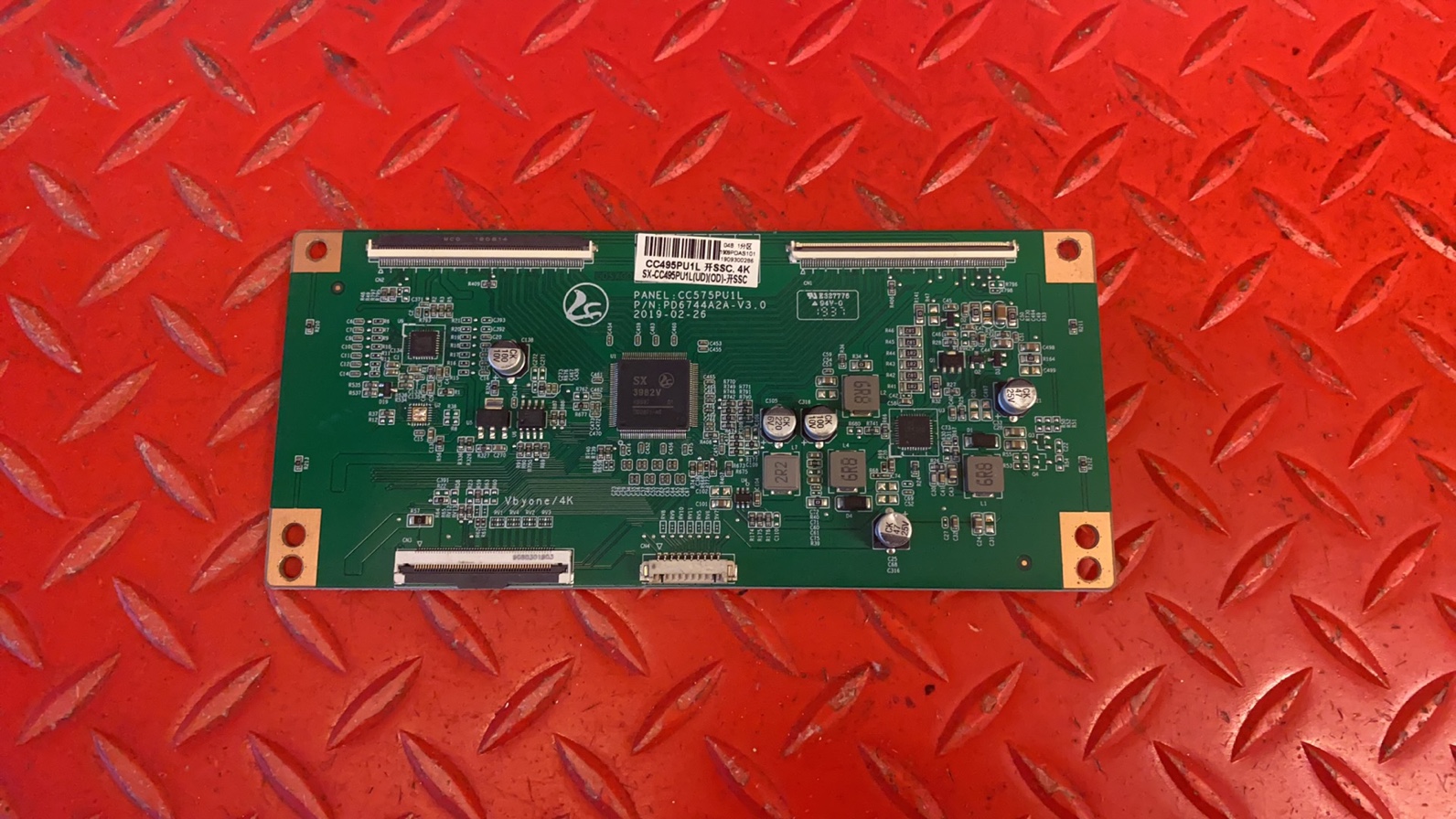 50寸逻辑板 CC575PU1L PD6744A2A-V3.0 白标 CC495PU1L 4K