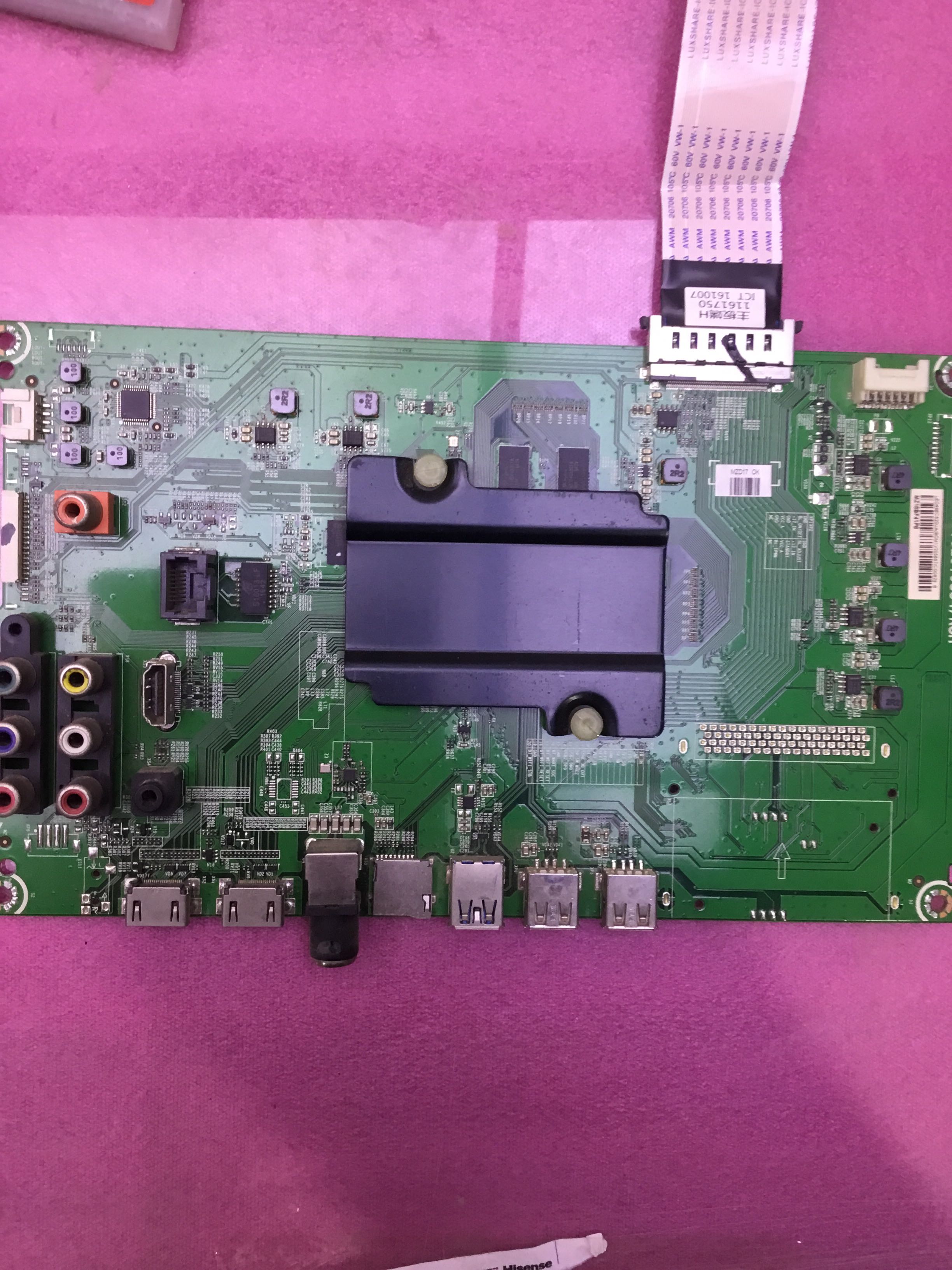 原装海信LED49EC520UA(BOM1主板RSAG7.820.6854屏HD490DU-E31/S5