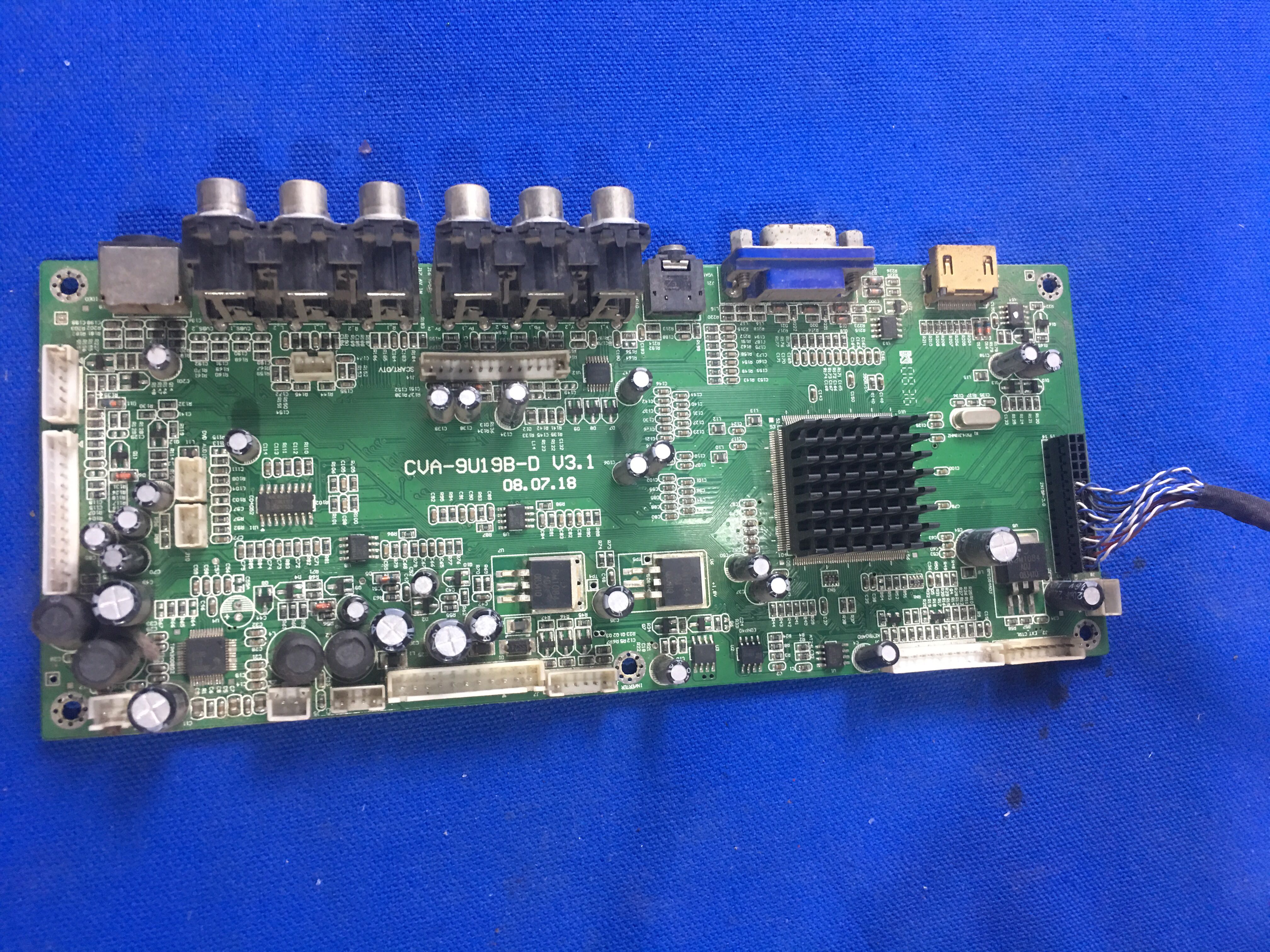 原装现代HP3210主板 CVA-9U19B-D V3.1 配屏PDP32F1X042