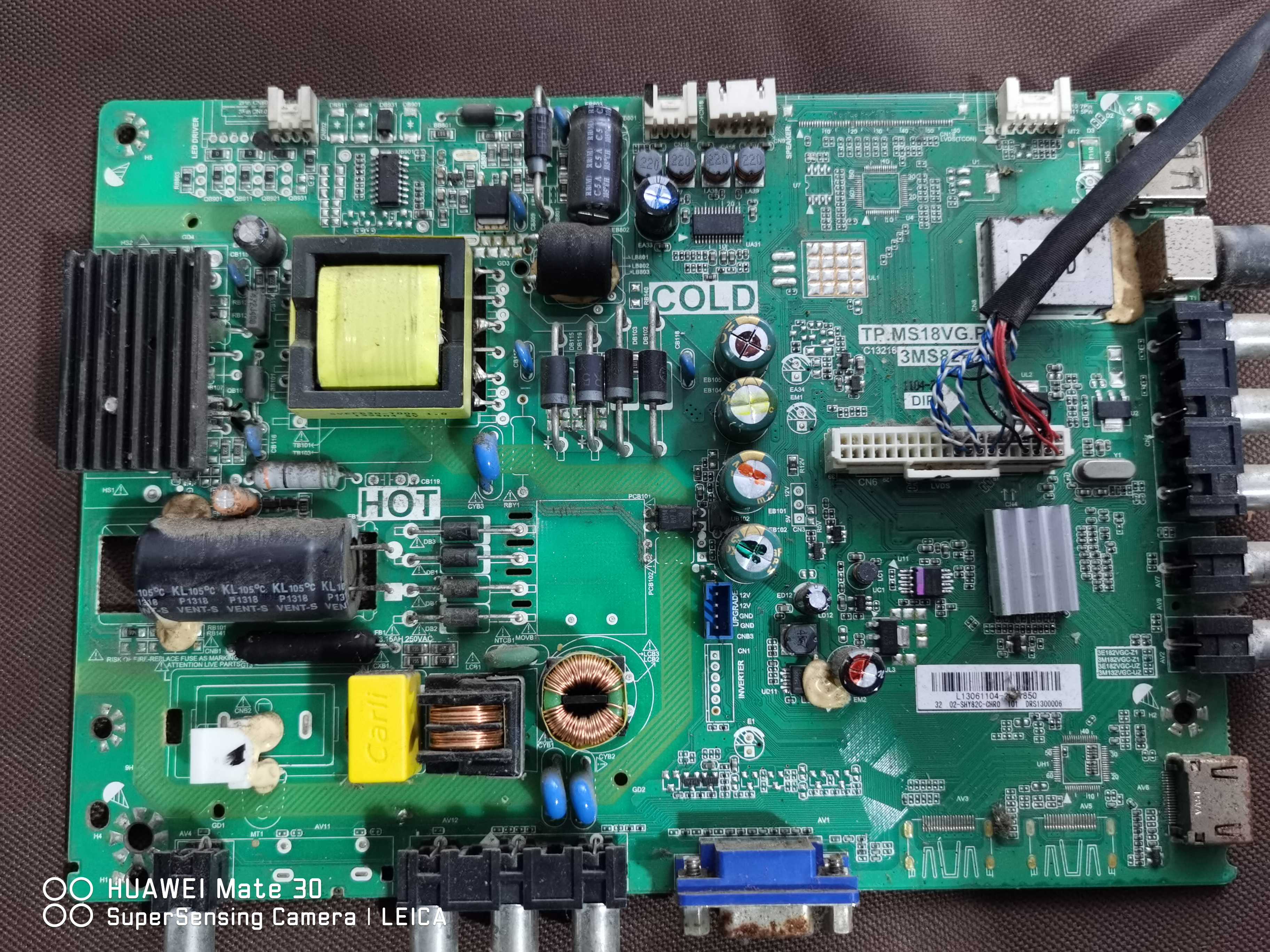 实物拍摄 原装乐华LED32C370 主板TP.MS18VG.P78屏LVW320CSDN