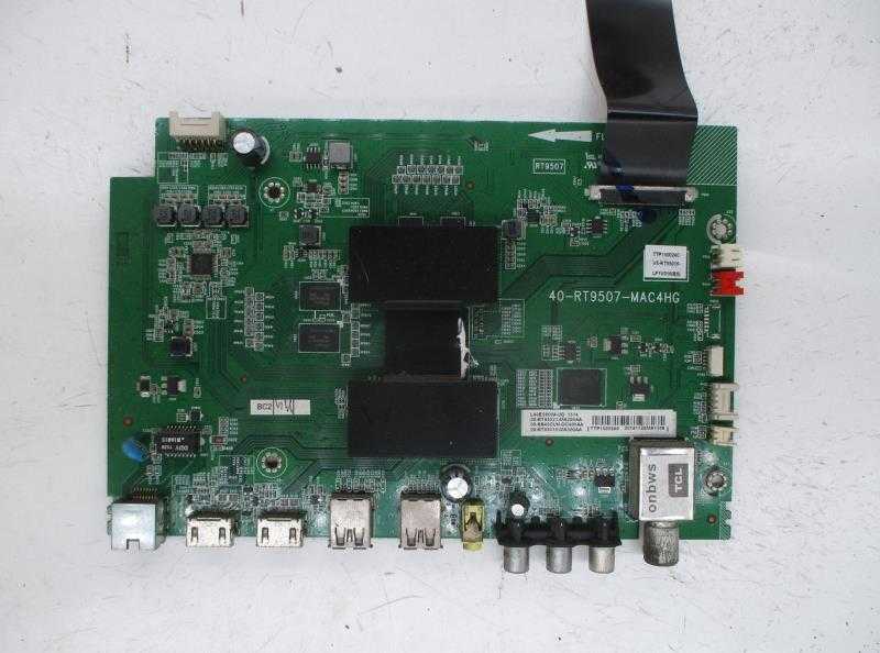 TCL  L40E5800A-UD 主板40-RT9507-MAC4HG  屏LVU400NDEL  SD9W00