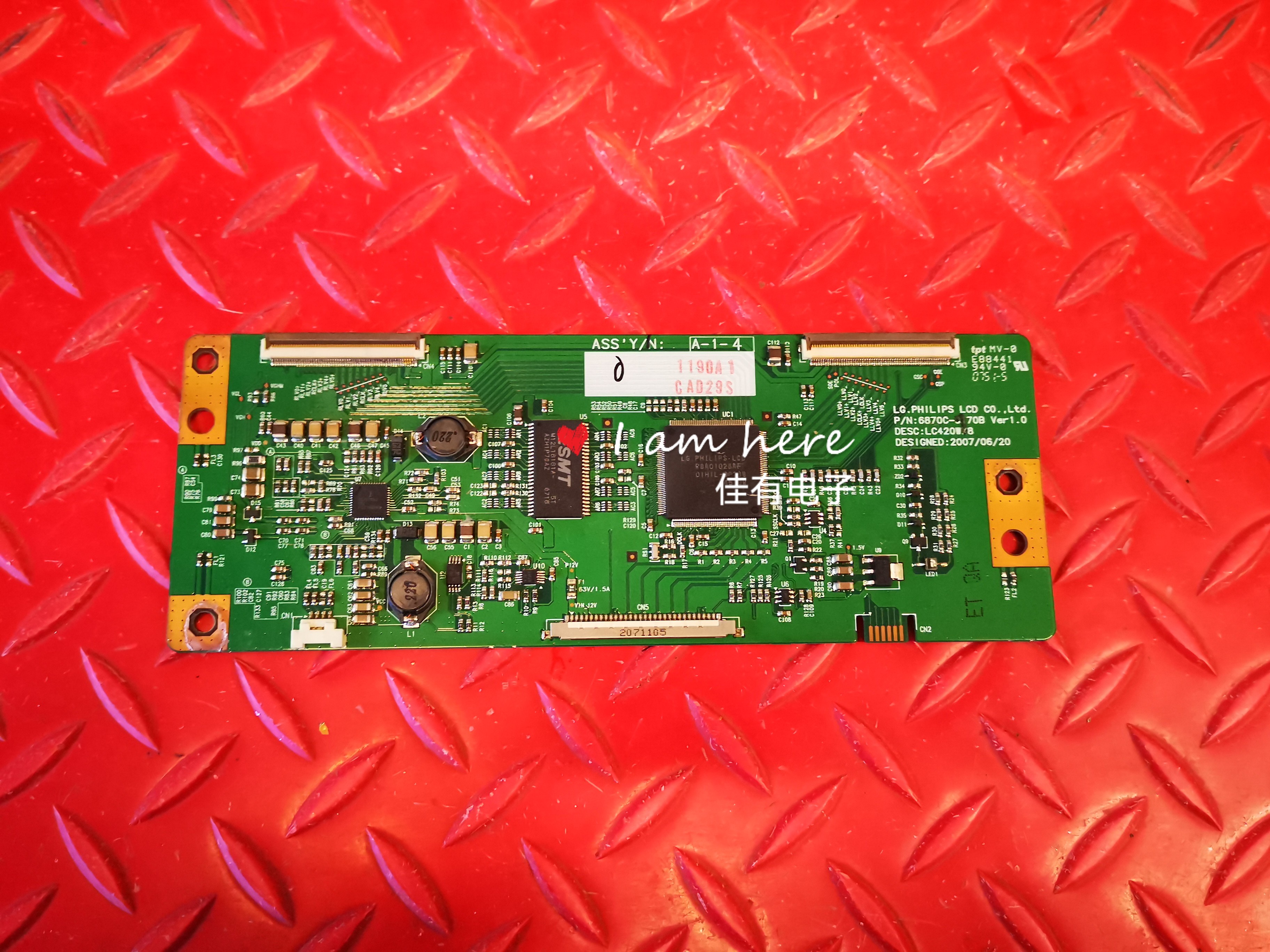 原装LG 42LB5RT-TB 42LC7R-TA逻辑板 6870C-0170B