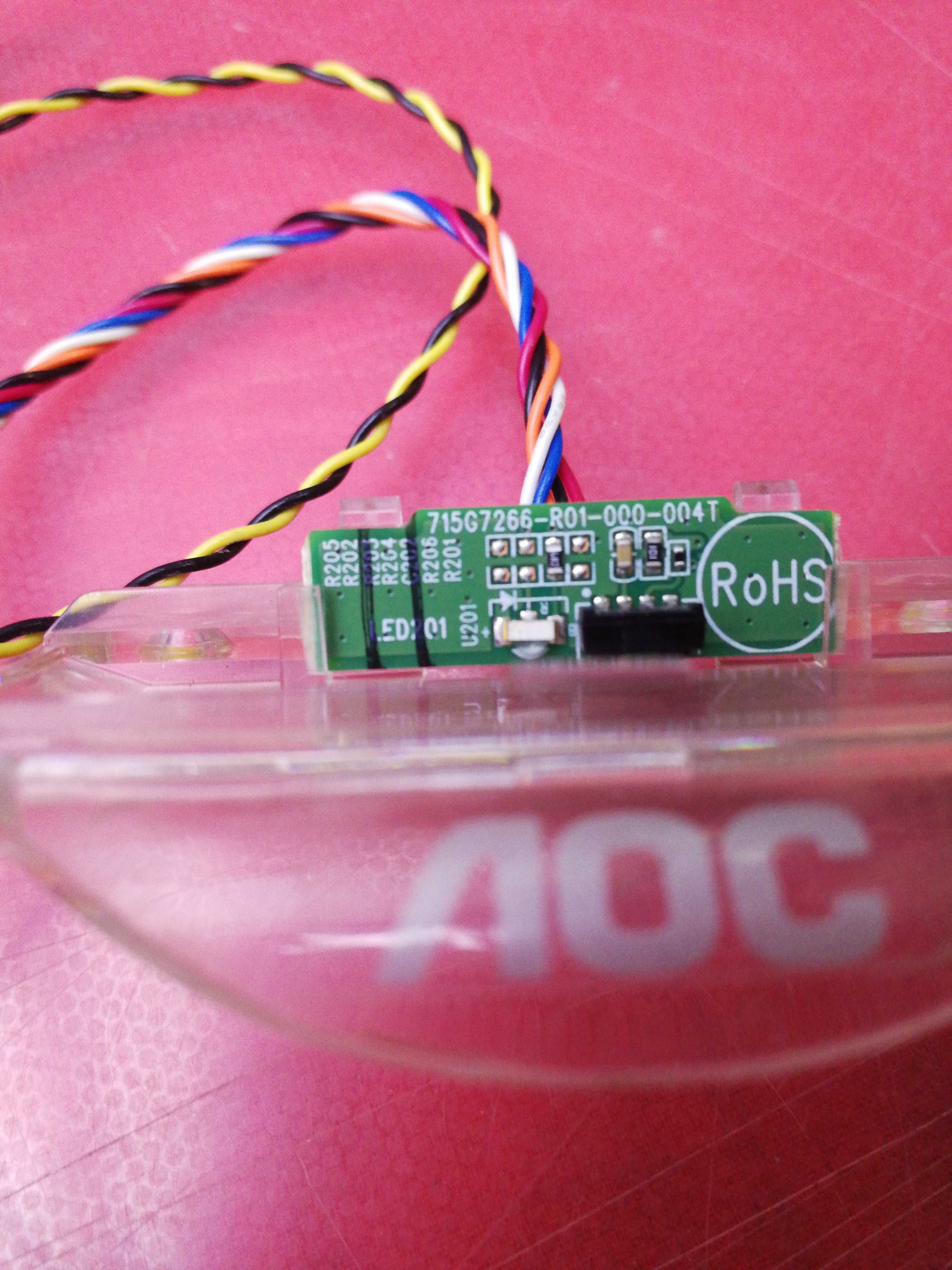 海尔LE43A3300 原装遥控开关 接收线路板 715G7266-R01-000-004T