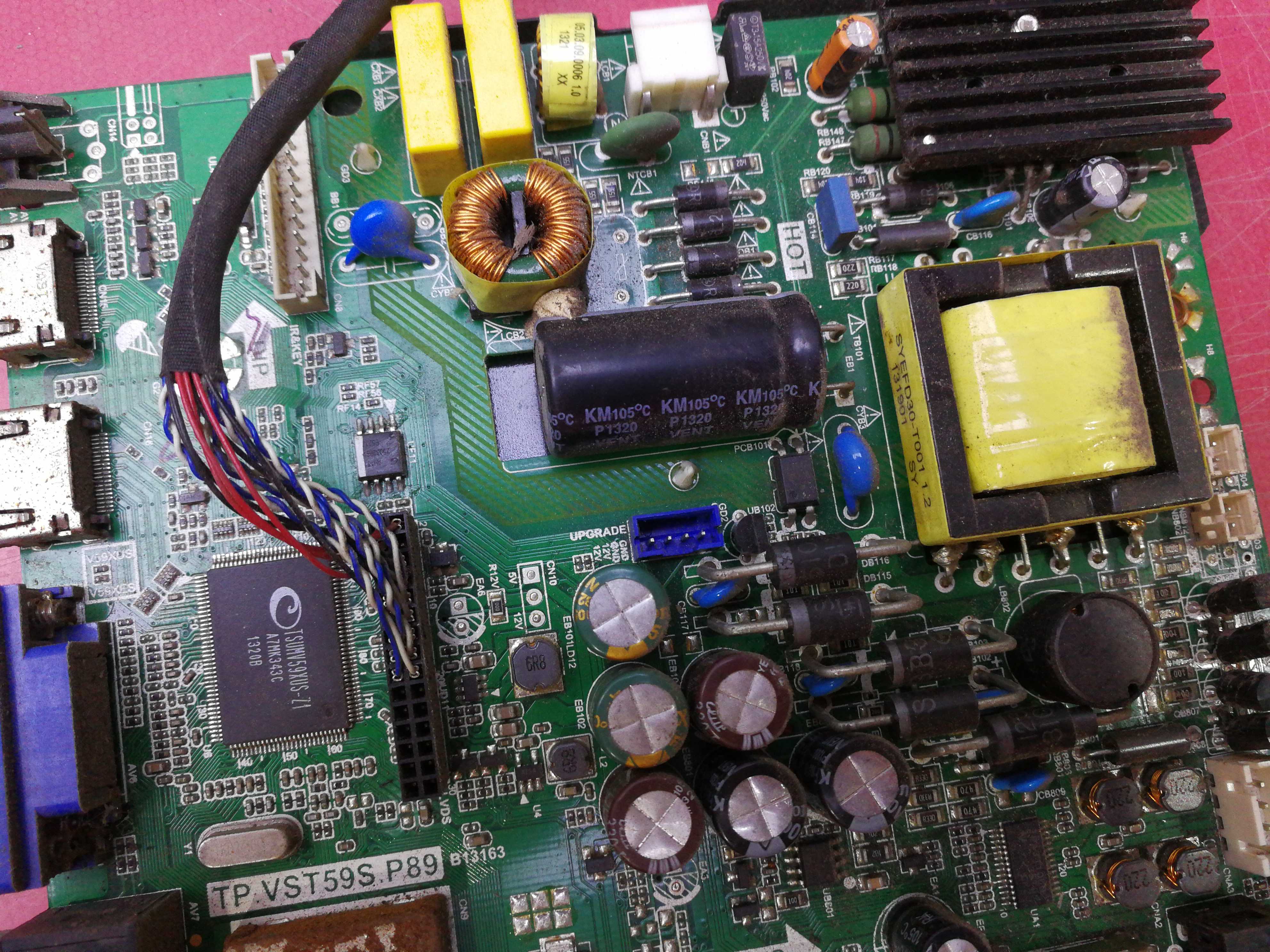 试好！原装32液晶电视电源板主板TP.VST59S.P89配屏ST3151A05-5