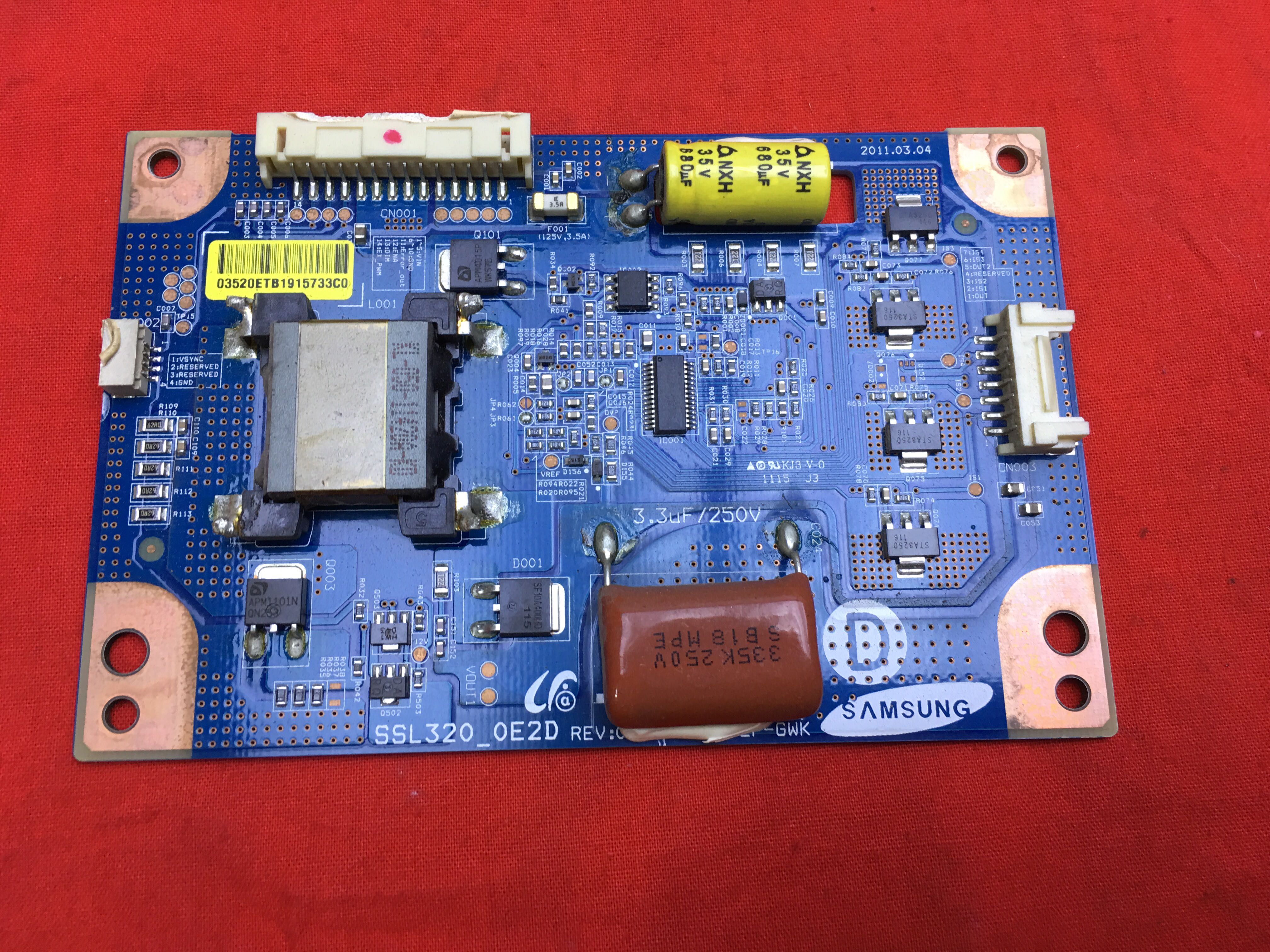 原装长虹LED32160I恒流板SSL320-0E2D SSL320-0E2B背光板