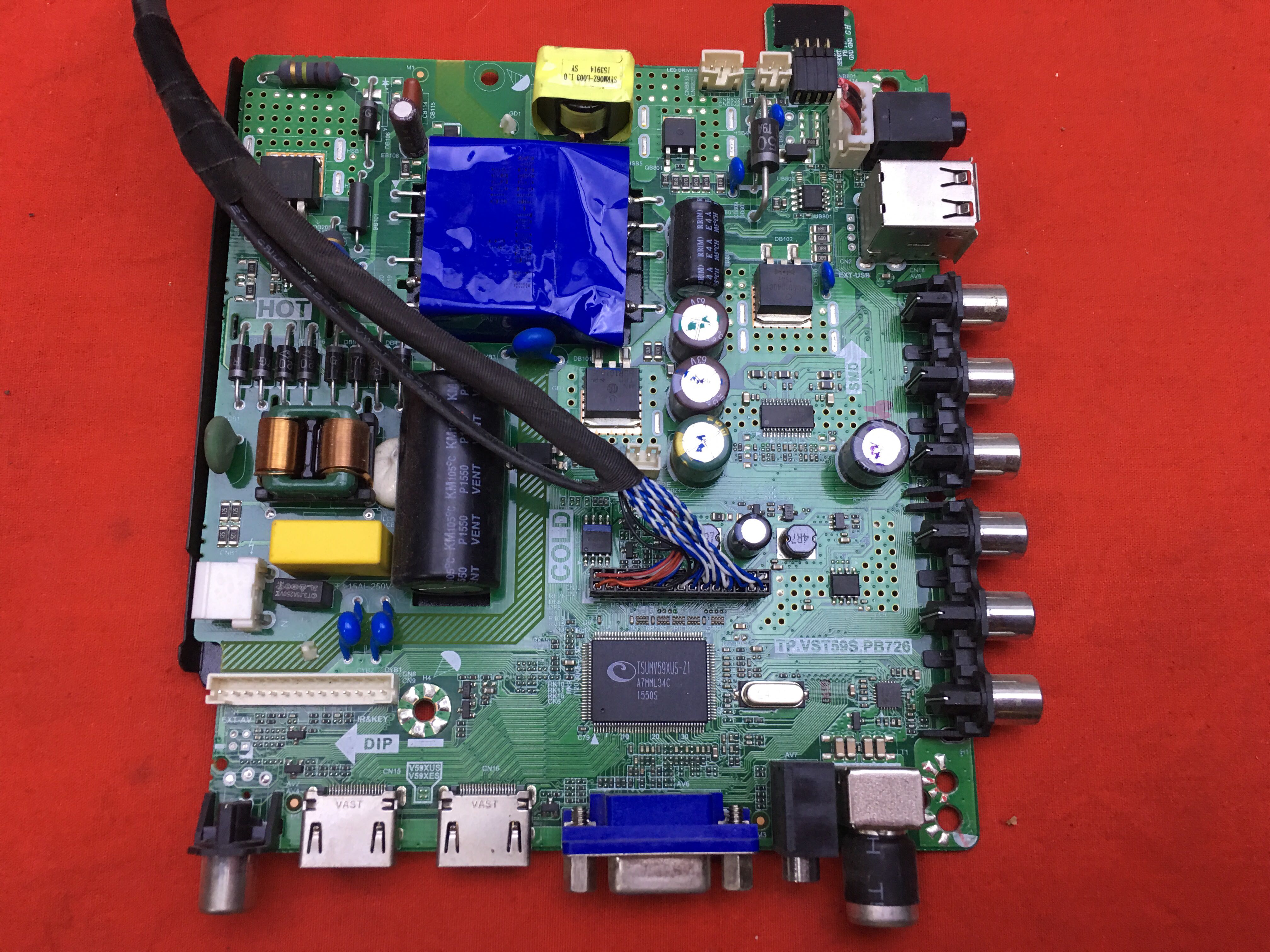原装TP.VST59S.PB726液晶电视三合一驱动板 万能主板 屏LC420WUN