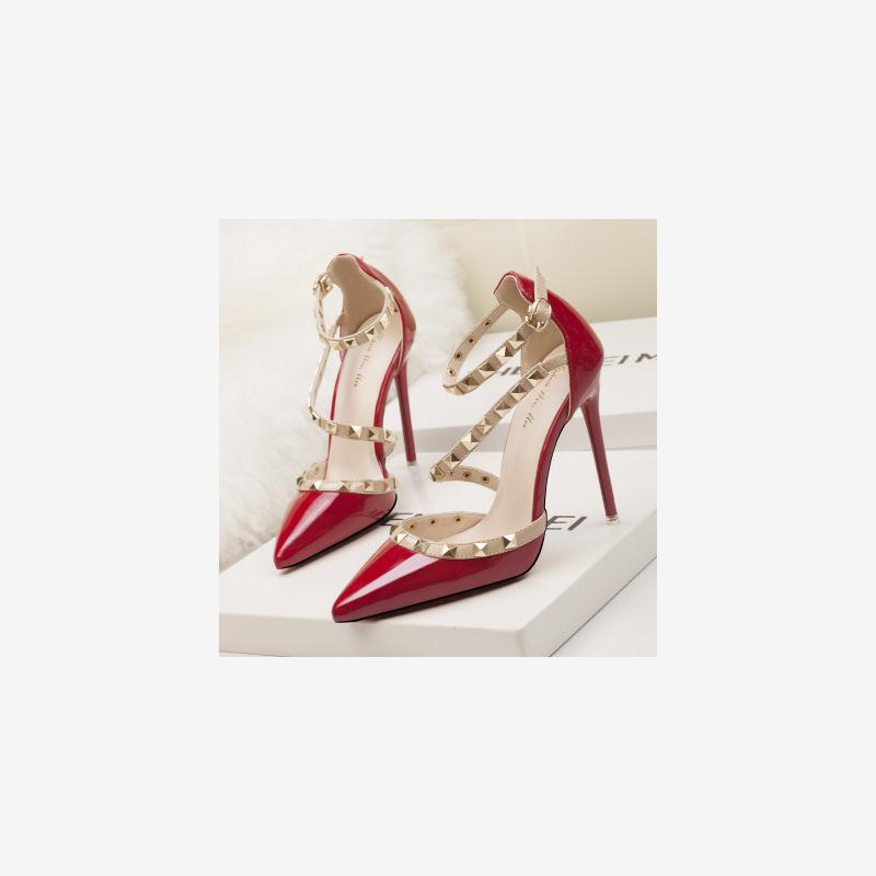 Han edition wedding shoe fashion high-heeled women's shoes鞋