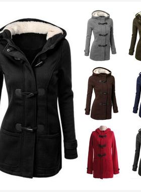 Ladies Long Winter Hooded Jackets Coat For Women Coats女卫衣