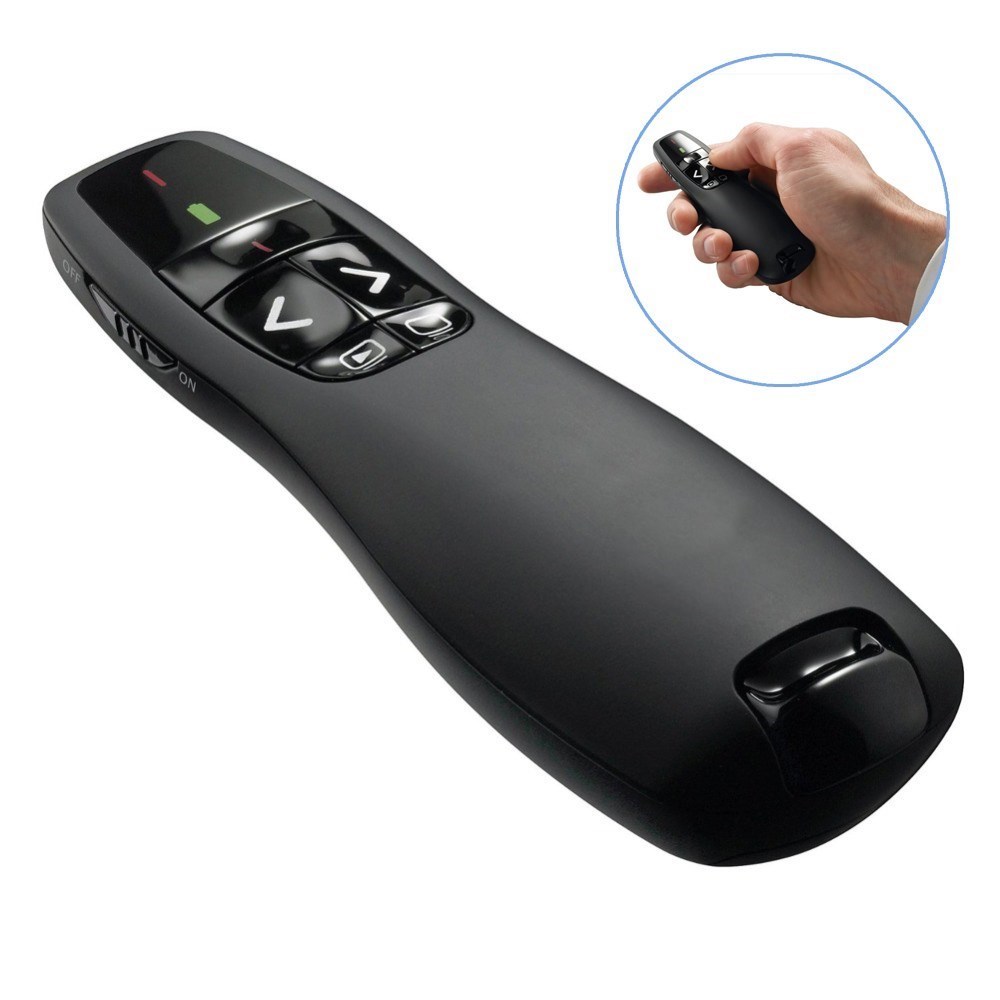 1 pcs r400 2.4ghz usb wireless presenter laser pointer ppt r
