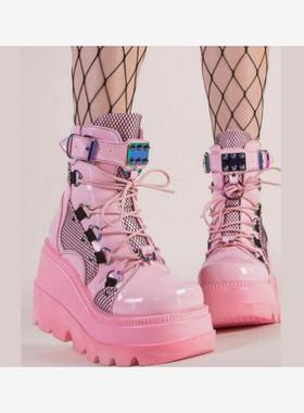 2021 women platform boots martin boots plus size 43马丁靴