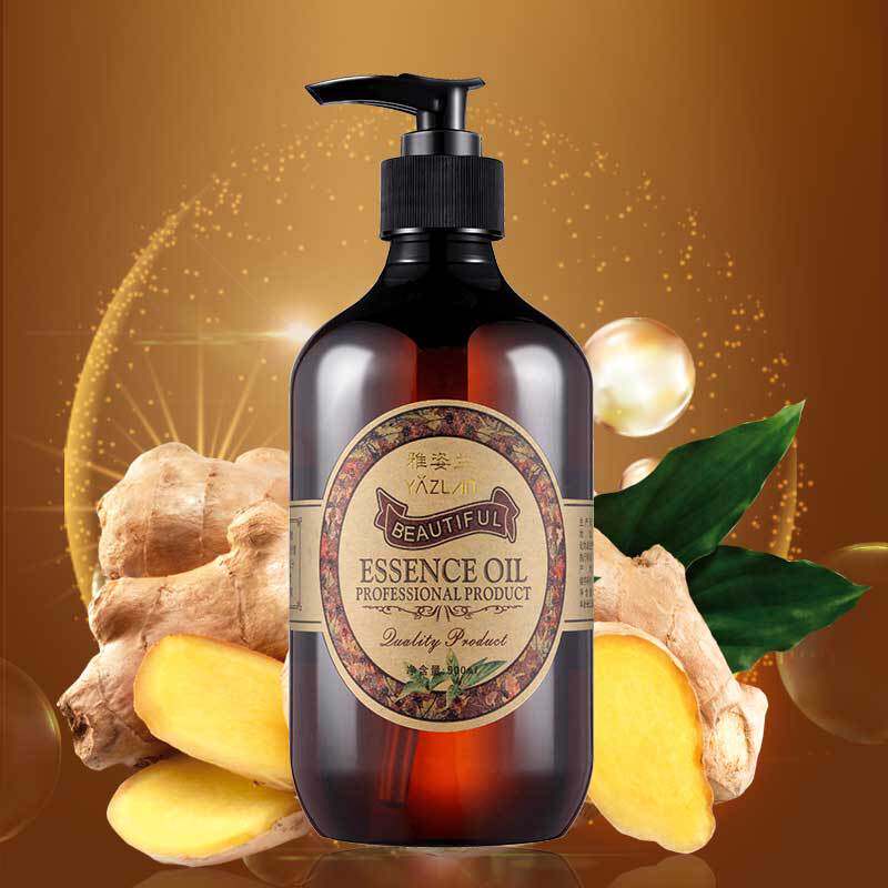 老姜精油促进代谢Ginger Essential Oil Body Massage oil 500ML
