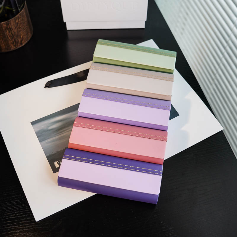 眼镜盒马卡龙拼接男女学生大容量轻便携防压抗压太阳墨镜收纳盒轻