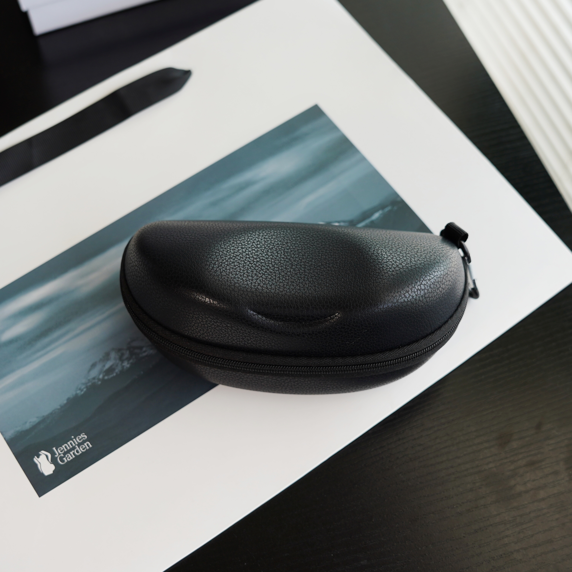 皮革拉链眼镜盒抗压太阳