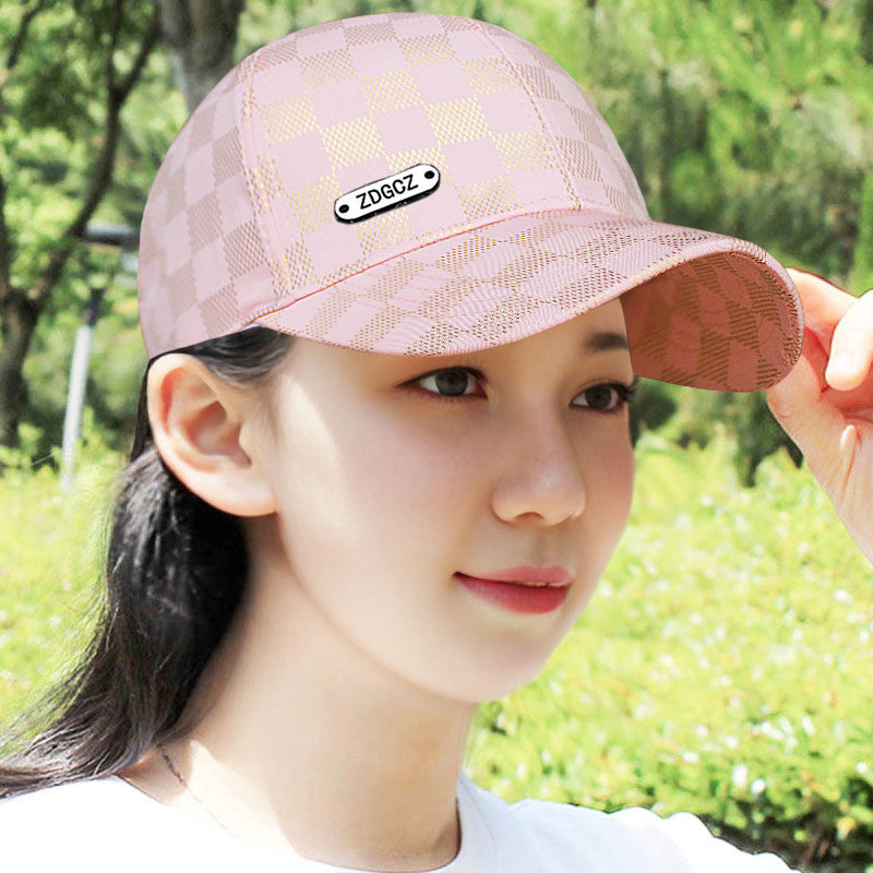 帽子女夏季洋气鸭舌帽韩版百搭防晒遮阳帽户外可调节显脸小棒球帽图片