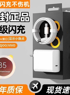 适用VIVO S15e 原装充电器充电头正品手机66快充专用6AType-C手机闪充数据线插头套装原装正品
