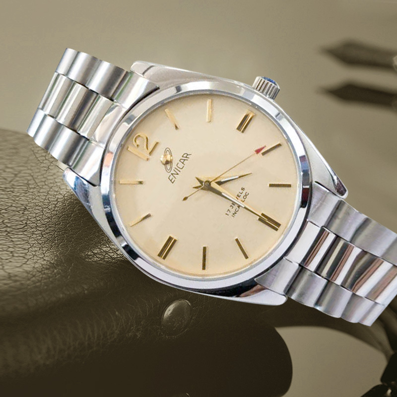 机械夜光防水简约风手表