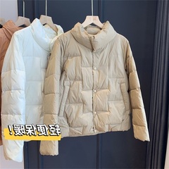 反季清仓！实打实的白鸭绒 小个子轻薄白鸭绒羽绒服女冬短款外套