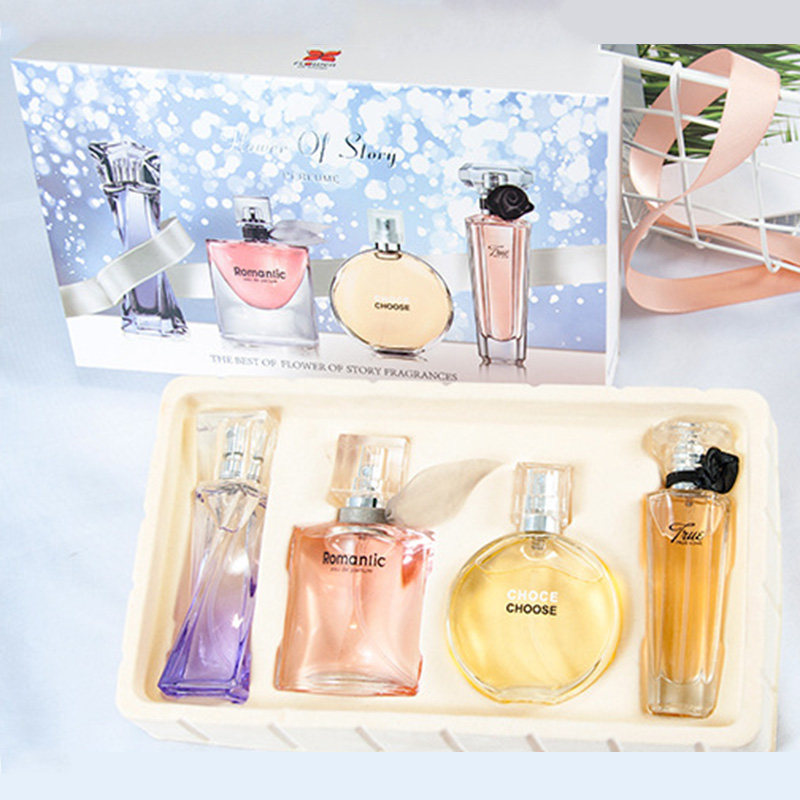 【全新香型】女士香水四件套装持久淡香留香清新自然栀子花麝香味