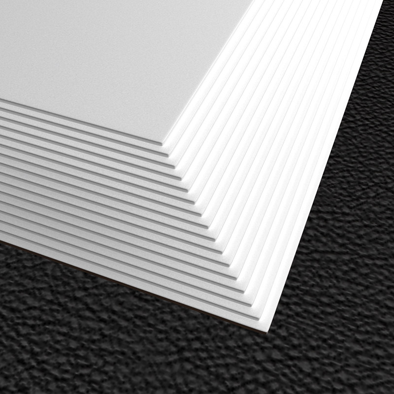 350G 양면 흰색 골판지 구 아슈 그림 두꺼운 하드 종이 DIY 손으로 그린 ??아트 수제 종이 4K 오픈 대형 흰색 카드