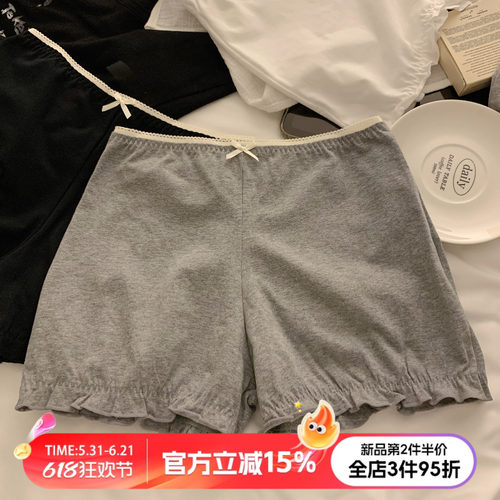 甜美安全裤女家居短裤