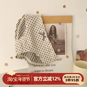 日系透气纯棉裆三角裤 森日和叶可爱风少女波点包臀内裤 女2026新款