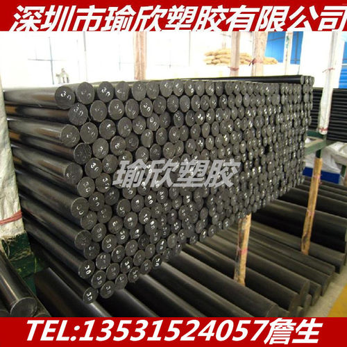 黑色PPA板棒你来PPA+GF50增强改性TPEE尼龙板阻燃UL94-V0POM+GF45
