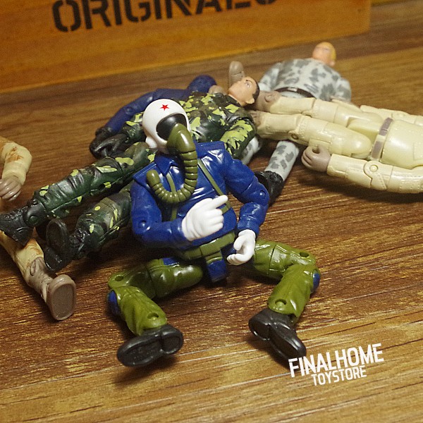 飞行员航空兵关节可动人偶模型