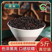 黑米5斤真空新米黑香米粗粮五谷杂粮营养丰富2025年大米 东北 包邮