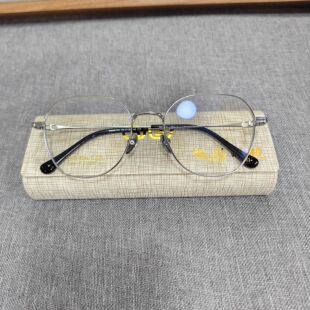 横岗眼镜复古纯钛眼镜超轻眼镜架实体店配眼镜近视眼镜大框全框