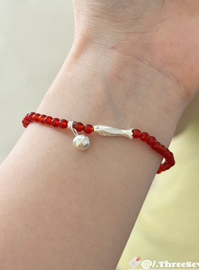 红玛瑙小鱼锦鲤新中式手链