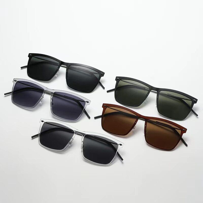 林德lind新款8305墨镜飞行员偏光太阳镜开车防紫外线蛤蟆镜有度数