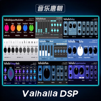 ValhallaDSP Room Vintage FutureVerb混响全套10个完整版WIN+MAC