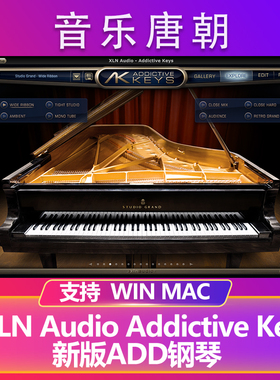 Addictive Keys 钢琴全套音源插件WIN&MAC