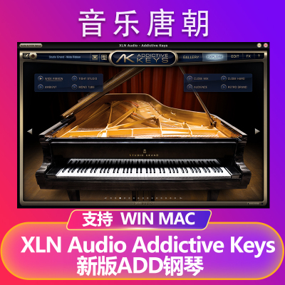 钢琴全套音源插件add钢琴