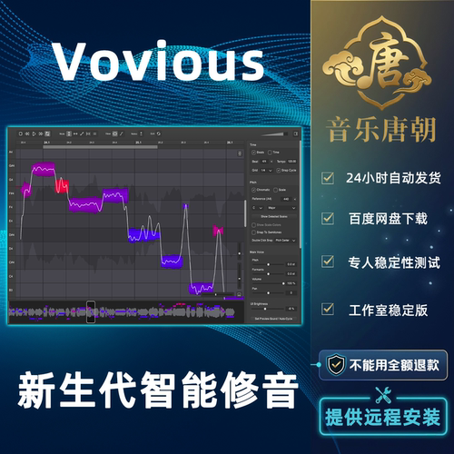 DoublePi Technologies Vovious 智能AI人声音高校正插件WIN+MAC